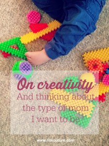 How do you infuse creativity into your parenting?