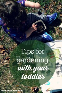 Planting and playing with dirt are a really fun sensory activity to do with young children. These 7 tips will help you to get the most out of gardening with your toddler!