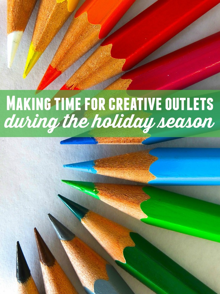 Relieve some of the stress of the holiday season and make time for the creative activities you love with these three tips!