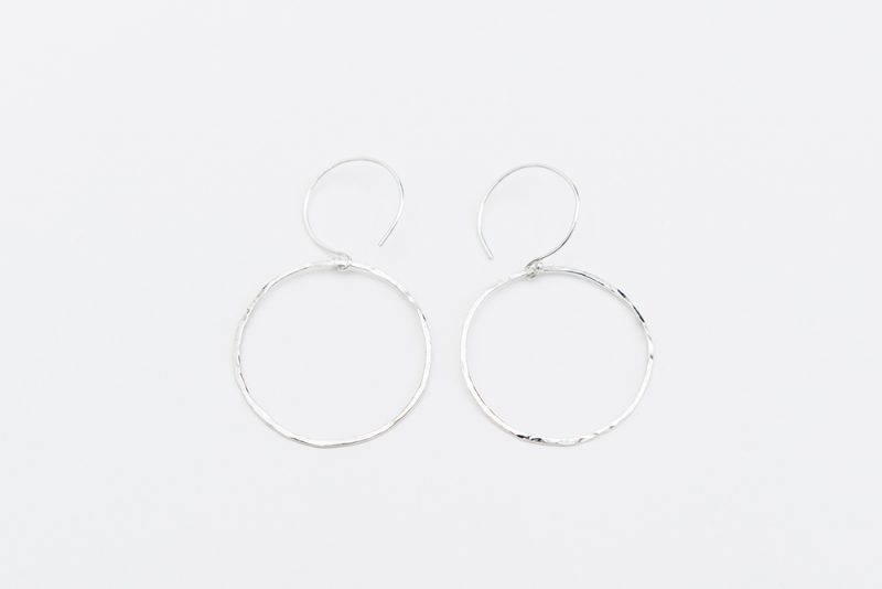 Linkouture sterling silver minimalist earrings